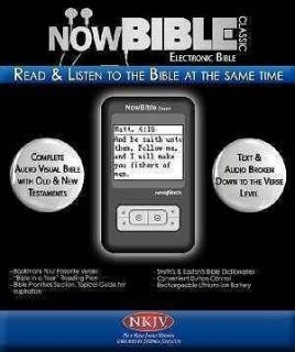  Classic Electronic Bible Audio Visual  Player PDA New Wowbible