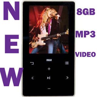 Audiovox RCA M6208 Black (8 GB) Digital Media Player    NEW
