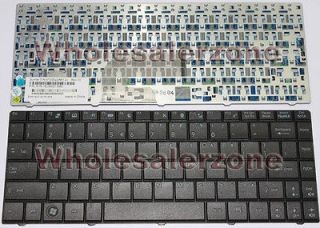 Genuine NEW MSI X320 X340 X300 Series US Keyboard Black