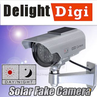   Dummy Fake Security Outdoor Camera IR LED Light Waterproof Monitor
