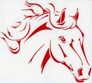   Horse Western Rodeo Cowgirl Stock Cow Car Trailer Decal Sticker