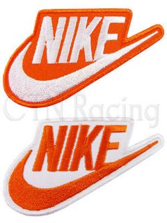 NIKE LOGO EMBROIDERED IRON ON PATCH T SHIRT SEW CLOTH