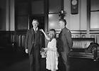 1924 photo P.M.G. Harry New, Dorothy G. Fowler and John E. Fowler, 11 