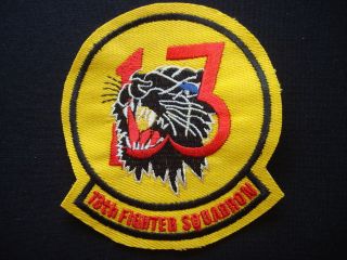 Vietnam War US Air Force 13th FIGHTER Squadron ELDRIDGE Black Panther 