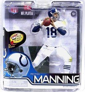 McFarlane NFL Series 30 Peyton Manning (Colts Retro Jersey) LOOSE 