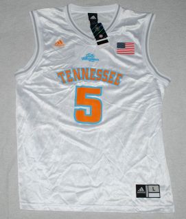 Tennessee Vols MENS Adidas Basketball Jersey XXL XL L