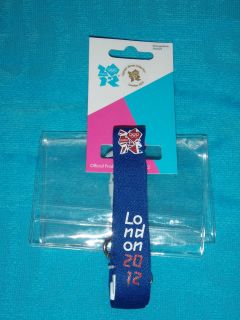 Neck Lanyard Olympic Venue Collection LONDON 2012 Logos Display Pins 