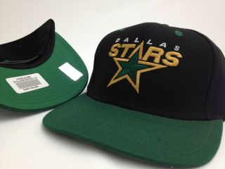 Dallas Stars Snapback REEBOK NHL Hat Cap RARE RETRO Vintage Retro FAST 