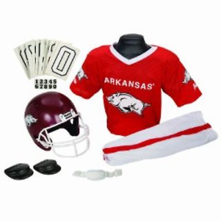 Arkansas Razorbacks   NCAA Franklin Sports Deluxe Youth Uniform Set