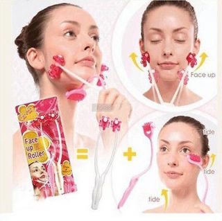 Pro 2 in 1 Face Up Rollers Massage Slimming Remove Neck