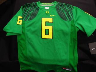 Nike Oregon Ducks Football Deanthony Thomas youth neon green jersey