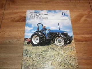 New Holland Sales Brochure for TN,TND & TNS Tractors