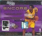 2000 00 01 UPPER DECK ENCORE NBA HOBBY BOX  KOBE BRYANT AUTO AUTOGRAPH