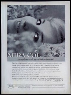 1959 Merle Norman Mira Col Skin Care Magazine Ad