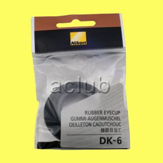 Genuine Nikon DK 6 DK6 Rubber Eyecup F100 F90 F90x F801 F801s N90 N90s 