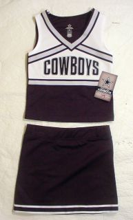   2012 Dallas Cowboys Girls Cheerleader Uniform Halloween Costume XS L