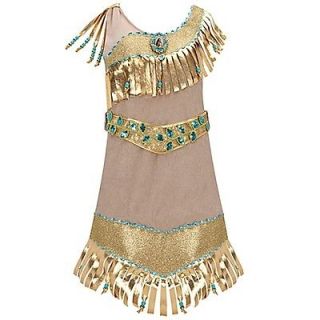 Pocahontas  Princess Size 10 Dress Costume Gown 7/8 NEW NO 