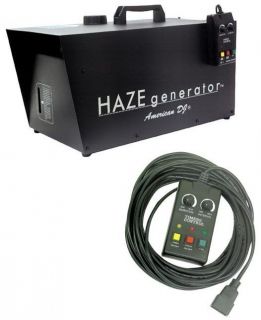 American DJ Haze Generator Heaterless Fog Machine 1000 CFM Authorized 