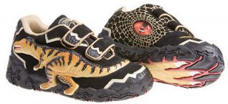 Kids Dinosaur Shoes with Lights 3D T Rex LT Child Size 12.5 Dinosoles 