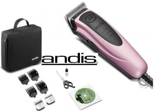 Andis Easy Clip DOG CAT HORSE Clipper Kit 3 blades,4 Guide combs 