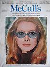 CATHERINE DENEUVE April 1969 McCALLS Magazine PRINCESS GRACE SOPHIA 