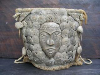 TRIBAL NATIVE Baby Backpack artefact Borneo Dayak Anthropomorphic 