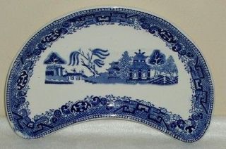 vintage blue willow dishes