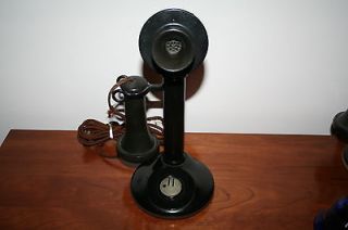 Vintage Western Electric Dial Candlestick Telephone (Manual Version 