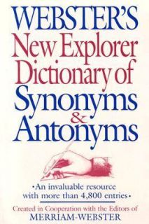   Explorer Dictionary of Synonyms and Antonyms 2003, Hardcover