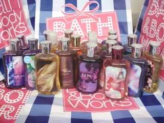 Bath & Body Works 10 oz Shower Gel U PICK scent men ocean vanilla 
