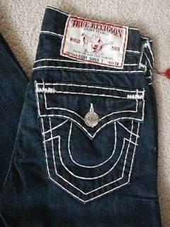 NWT True religion mens Ricky Super T straight jeans in Ransom