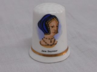Jane Seymour Picture THIMBLE ~ 3rd Wife of Henry the VIII ~