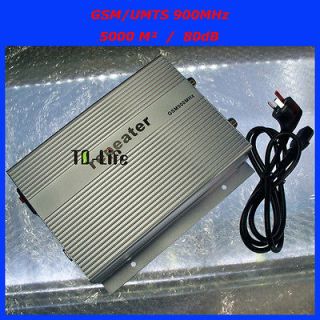  GSM / UMTS 850MHz Cellular Repeater Cell Phone Booster 5000M² 80dB 2W
