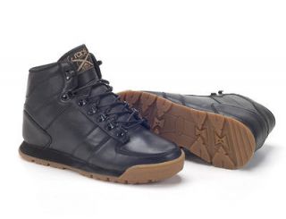 Radii Footwear Mckinley Mens Shoes Black/Full Grain/Leather