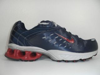 Nike Impax Run Mens Size 10 Running Shoes Shox Blue Silver OG VTG 