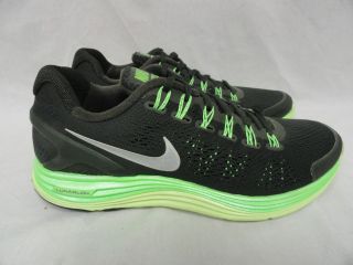 2012 Mens NIKE LUNARGLIDE+ 4 GREEN/NEON Running Shoes   Size 10.5   $ 