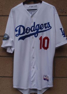 2012 Dodgers Tony Gwynn Jr. Game Worn / Used Home White Jersey