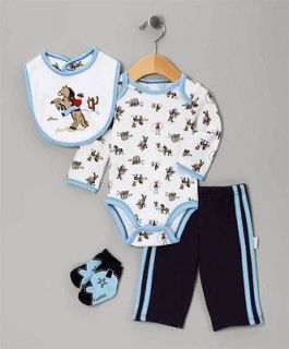 cowboy baby clothes in Boys Clothing (Newborn 5T)