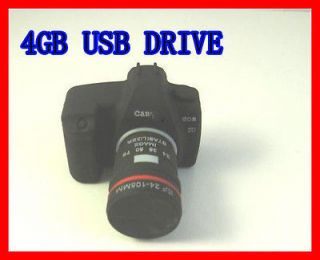   Cool Camera shape silicone Silicon USB Drive Flash Pen Drive Black U68