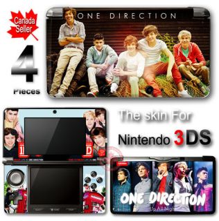 One Direction SKIN VINYL STICKER DECAL COVER for Nintendo 3DS