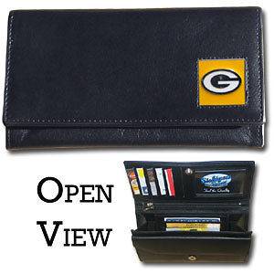 NFL WOMENS LEATHER CLUTCH WALLET   CHOOSE YOUR NFL TEAM