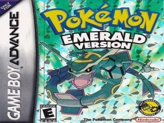 Used Nintendo Game Boy Advance Pokemon Emerald GBA SP NDS DS LITE NDSL 