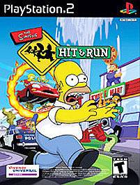SIMPSONS HIT AND RUN PS2 PLAYSTATION 2 GAME COMPLETE