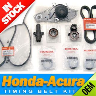   OEM Complete Timing Belt & Water Pump Kit Honda/Acura V6 Factory Parts