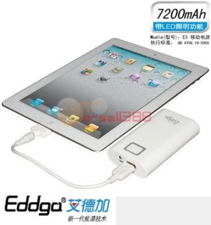   Battery Charger for iPhone 3G 4 4S iPod iTouch iPad2 Nokia USB 7200mAh