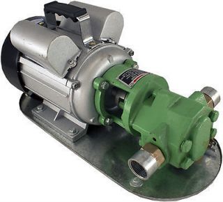 Mini Gear Oil Pump 110v 450w 1/2 HP 8 gpm WCB30 Fuel Transfer 