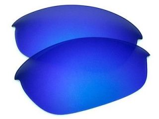 New Oakley Half Jacket Cool Ice Deep Blue Polarized Replacement 