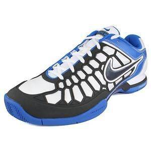 Nike Men Zoom Breathe 2K11 TENNIS Shoes Anthracite White Blue
