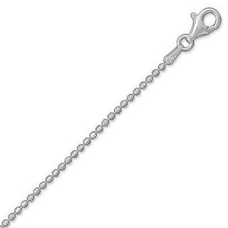 Sterling 150 Camilla Diamond Cut Bead Chain