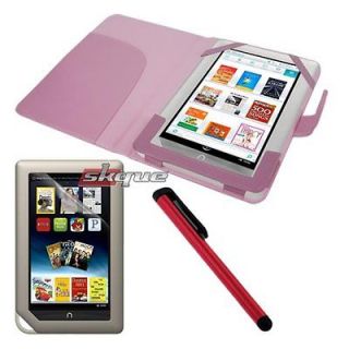   Case Cover Pouch Bag+LCD Protector Film+Stylus Pen For Nook Color